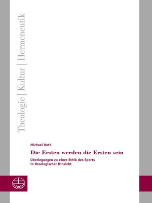 cover image of Die Ersten werden die Ersten sein